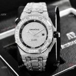 Clone Audemars Piguet Iced Out Full Diamond Watches Stainless Steel